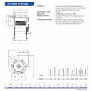 2200m³/h TURBO Lüfter Motor Airbox Dunstabzugshaube Abluftgebläse Abluftbox