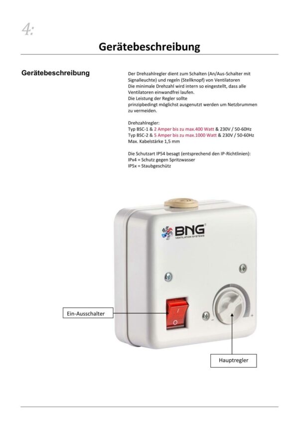 Radialgebläse Zentrifugal Radialventilator Radiallüfter TURBO 2600m³h+ 5A Regler