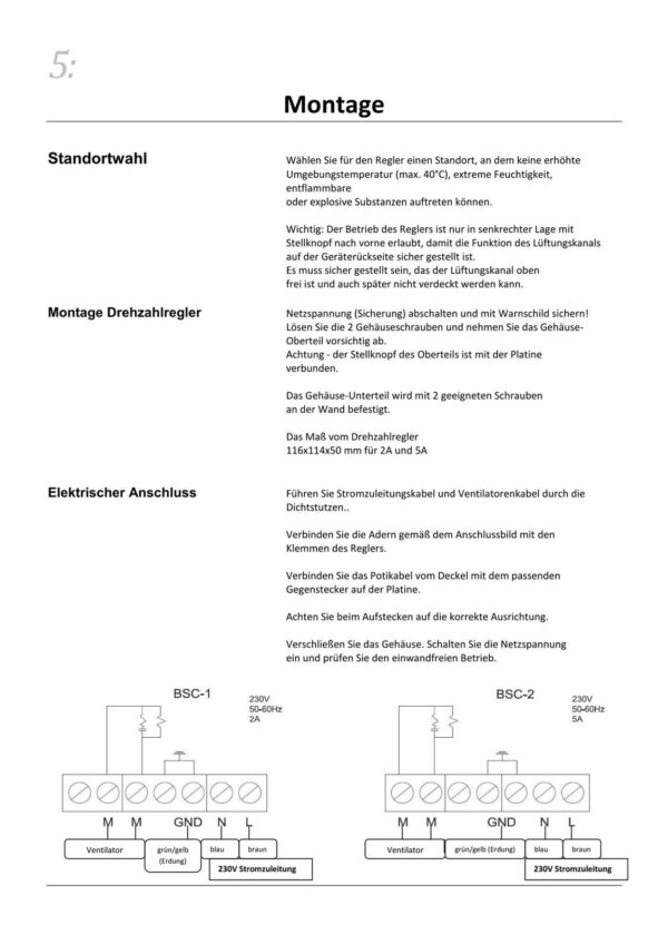 Radialgebläse Zentrifugal Radialventilator Radiallüfter TURBO 2600m³h+ 5A Regler