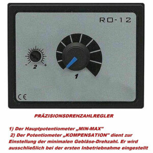 Radialventilator REGLER + FLANSCH + FLEXROHR Gebläse Zentrifugal Luftabsaugung