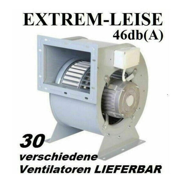 Abluftgebläse Gebläse Ventilator Lüfter Motor Airbox Dunstabzugshaube Abluftbox