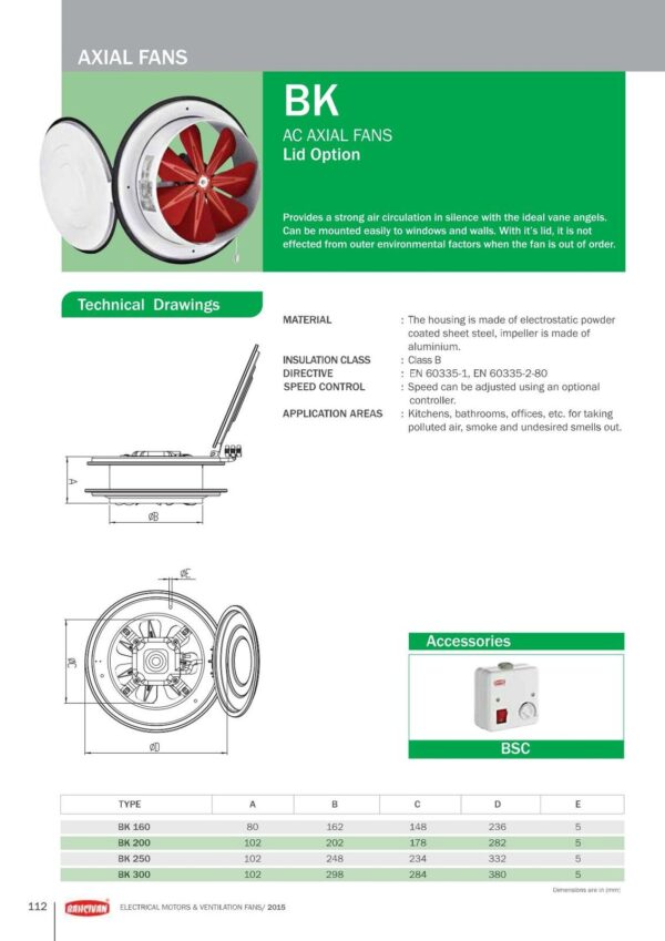 Axialventilator Fenster Wand Lüfter mit Klappe Gebläse + Regler diverse Größen