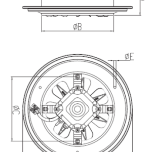 Axiallüfter Axialventilator Wand Fenster Lüfter dieverse Größen 1150m³/h